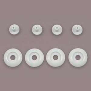 Kit de tornillos protector barbilla ARAI (Casco PENTA PRO), Blanco