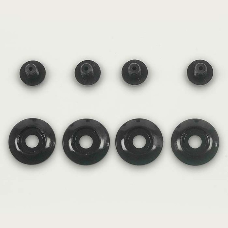 Kit de tornillos protector barbilla ARAI (Casco PENTA PRO), Negro