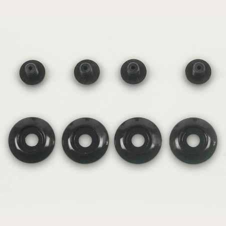 Kit de tornillos protector barbilla ARAI (Casco PENTA PRO), Negro