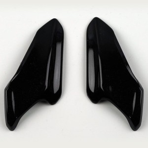 Ventilación lateral ARAI (Casco MX-V), METALLIC Negro