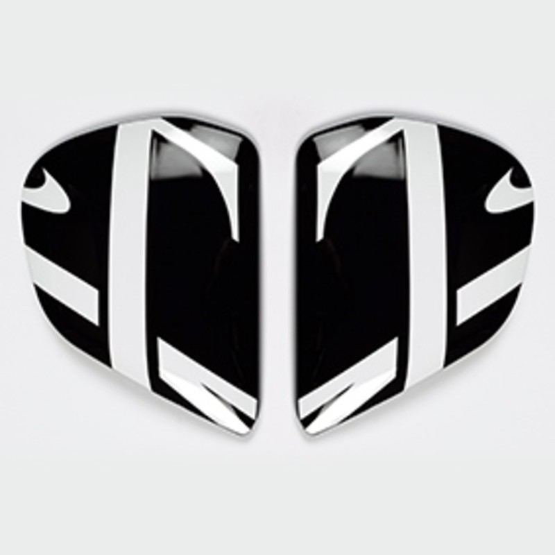 Cubiertas laterales ARAI CLASSIC TT Negro (Compatible sistema VAS-V)