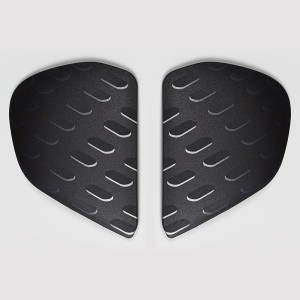 Cubiertas laterales ARAI CRUTCHLOW Amarillo (Compatible sistema VAS-V)