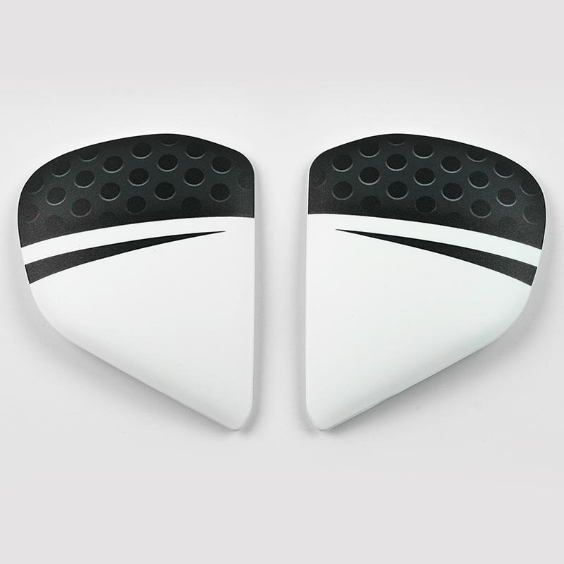 Cubiertas laterales ARAI DYNO Blanco (Compatible sistema VAS-V)