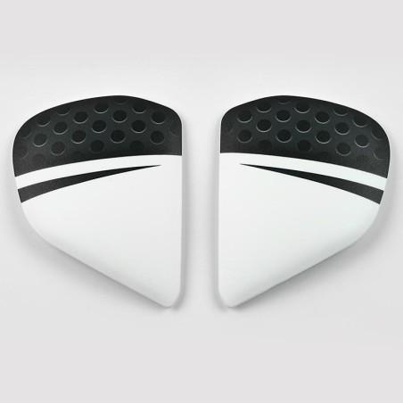 Cubiertas laterales ARAI DYNO Blanco (Compatible sistema VAS-V)