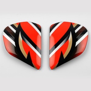 Cubiertas laterales ARAI NAKAGAMI Réplica (Compatible sistema VAS-V)