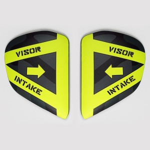 Cubiertas laterales ARAI NAVY Negro (Compatible sistema VAS-V)