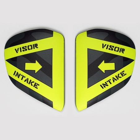 Cubiertas laterales ARAI NAVY Negro (Compatible sistema VAS-V)