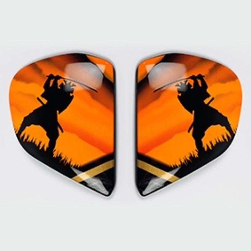 Cubiertas laterales ARAI PEDROSA SPIRIT Oro (Compatible sistema VAS-V)