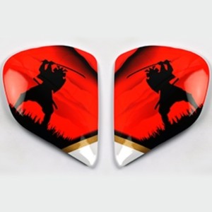 Cubiertas laterales ARAI PEDROSA SPIRIT Azul (Compatible sistema VA...