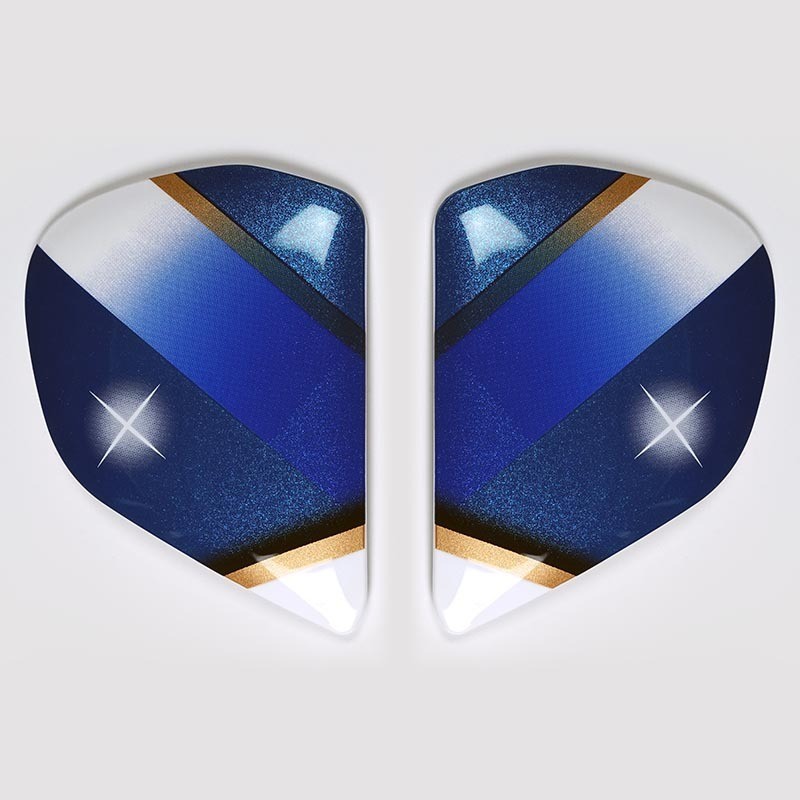 Cubiertas laterales ARAI PEDROSA-SAMURAI Réplica (Compatible sistem...