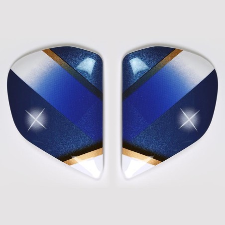 Cubiertas laterales ARAI PEDROSA-SAMURAI Réplica (Compatible sistem...