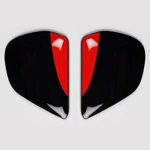 Cubiertas laterales ARAI ROBERTS Rojo (Compatible sistema VAS-V)