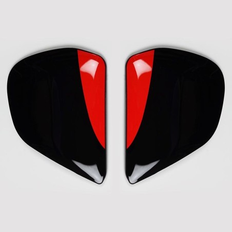 Cubiertas laterales ARAI ROBERTS Rojo (Compatible sistema VAS-V)