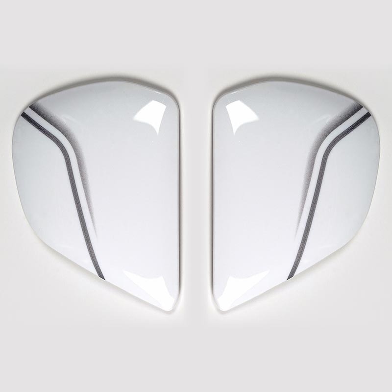 Cubiertas laterales ARAI STINT Blanco (Compatible sistema VAS-V)