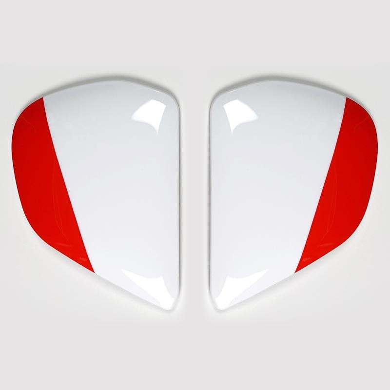 Cubiertas laterales ARAI STATEMENT Blanco (Compatible sistema VAS-V)