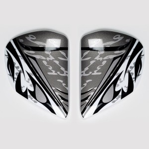 Cubiertas laterales ARAI STYLE Negro (Compatible sistema VAS-V)