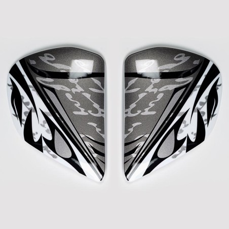 Cubiertas laterales ARAI STYLE Negro (Compatible sistema VAS-V)