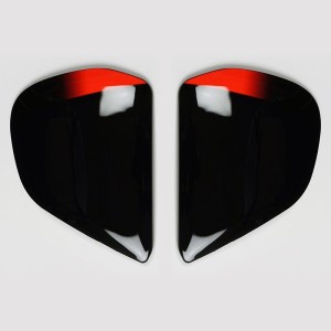 Cubiertas laterales ARAI TOUGH Rojo (Compatible sistema VAS-V)