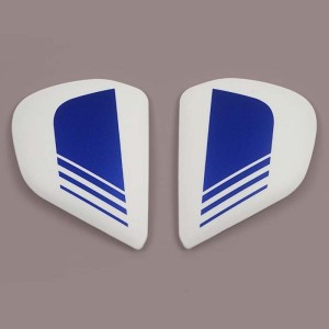 Cubiertas laterales ARAI TUBE Rojo (Compatible sistema VAS-V)