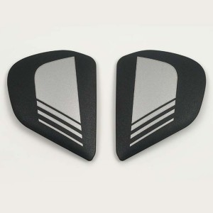 Cubiertas laterales ARAI TUBE Amarillo Flúor (Compatible sistema VA...