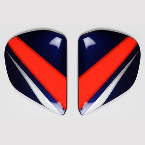 Cubiertas laterales ARAI VIÑALES Réplica (Compatible sistema VAS-V)