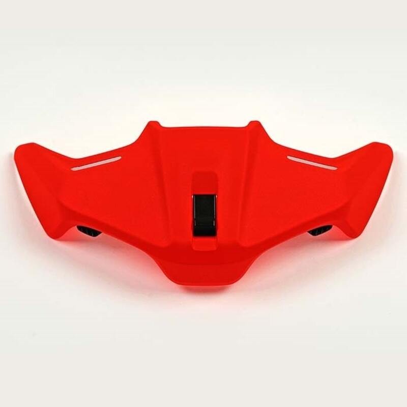 Spoiler ARAI Dual Flow, METALLIC Naranja Flúor