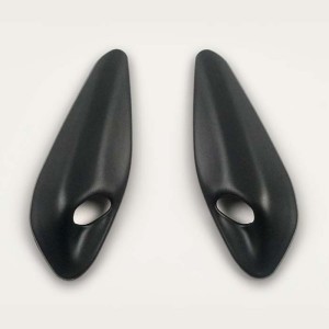 Ventilación lateral ARAI (VENT-4/SD-5), Negro Semibrillo