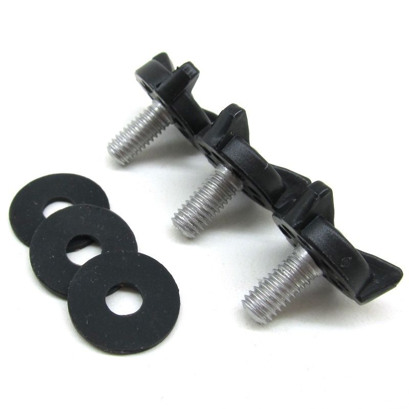 KIT TORNILLOS BELL MX-9 / MX-9 ADVENTURE PLATA (3 UNIDADES)