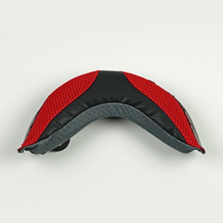 Collarín ARAI (Casco MX-V), Gris/Rojo, Talla M/L