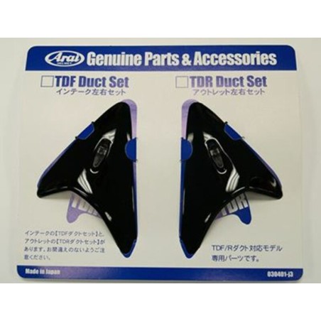 Ventilación trasera ARAI (TDR), Negro (Modelos: SZ-F)