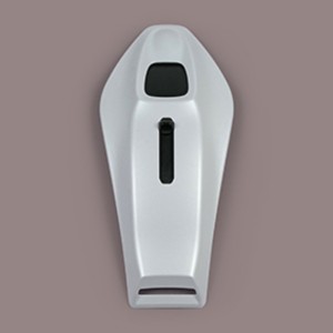 Ventilación frontal ARAI DUAL FLOW, Blanco Mate