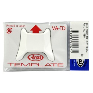 Ventilación frontal ARAI (Casco MX-V), Blanco