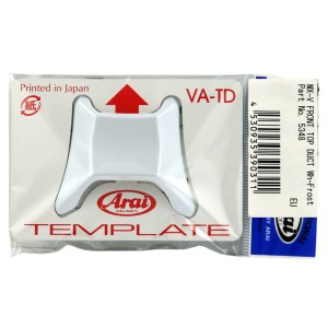 Ventilación frontal ARAI (Casco MX-V), Blanco Mate