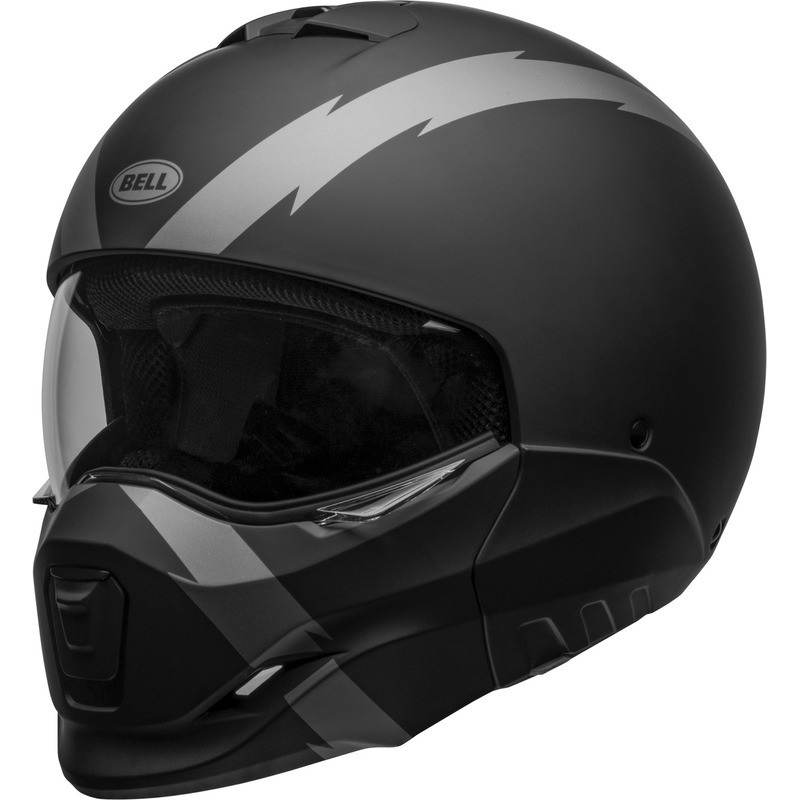 Casco Bell BROOZER ARC Negro Mate/Gris