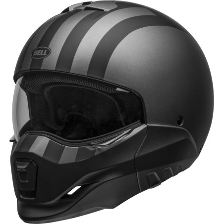 Casco Bell BROOZER FREERIDE Gris Mate/Negro