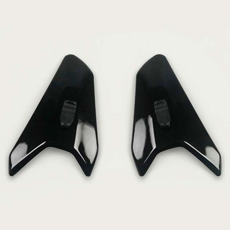 Ventilación frontal ARAI (TDF DUCT-3), Negro