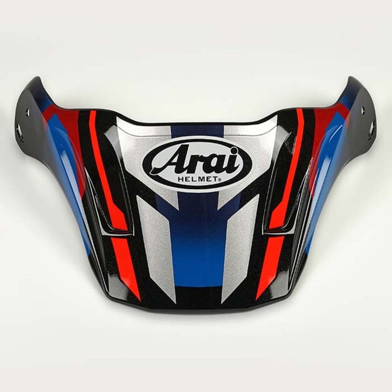 Visera ARAI (TOUR-X4), DEPART METALLIC Azul