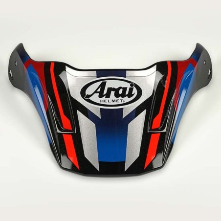 Visera ARAI (TOUR-X4), DEPART METALLIC Azul