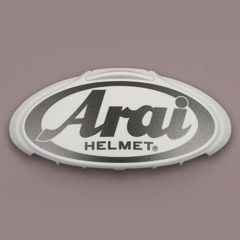 Ventilación superior ARAI 3D LOGO, Blanco Diamante