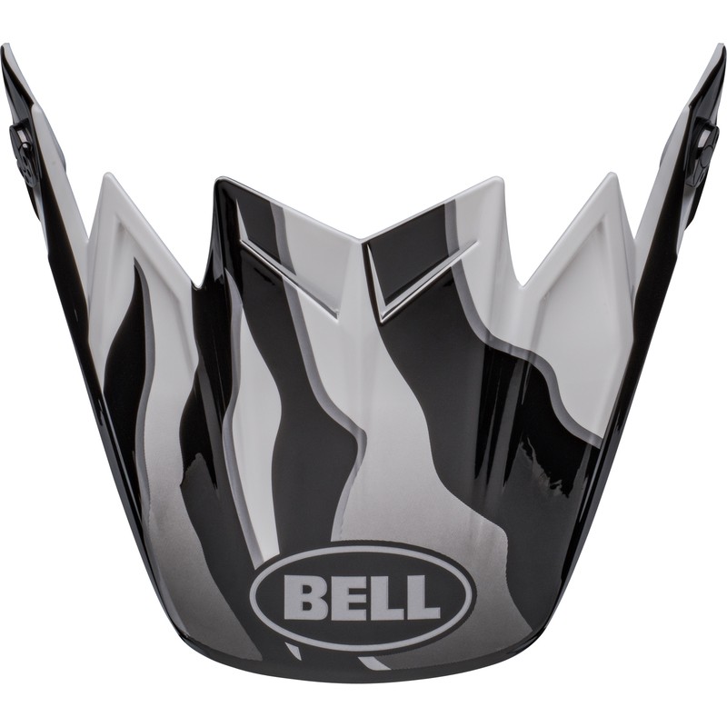 Visera BELL MOTO-9S FLEX CLAW Negro/Blanco