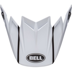 Visera BELL MOTO-9S FLEX SPRINT Blanco/Rojo