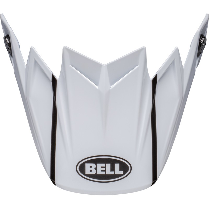 Visera BELL MOTO-9S FLEX SPRINT Blanco/Rojo