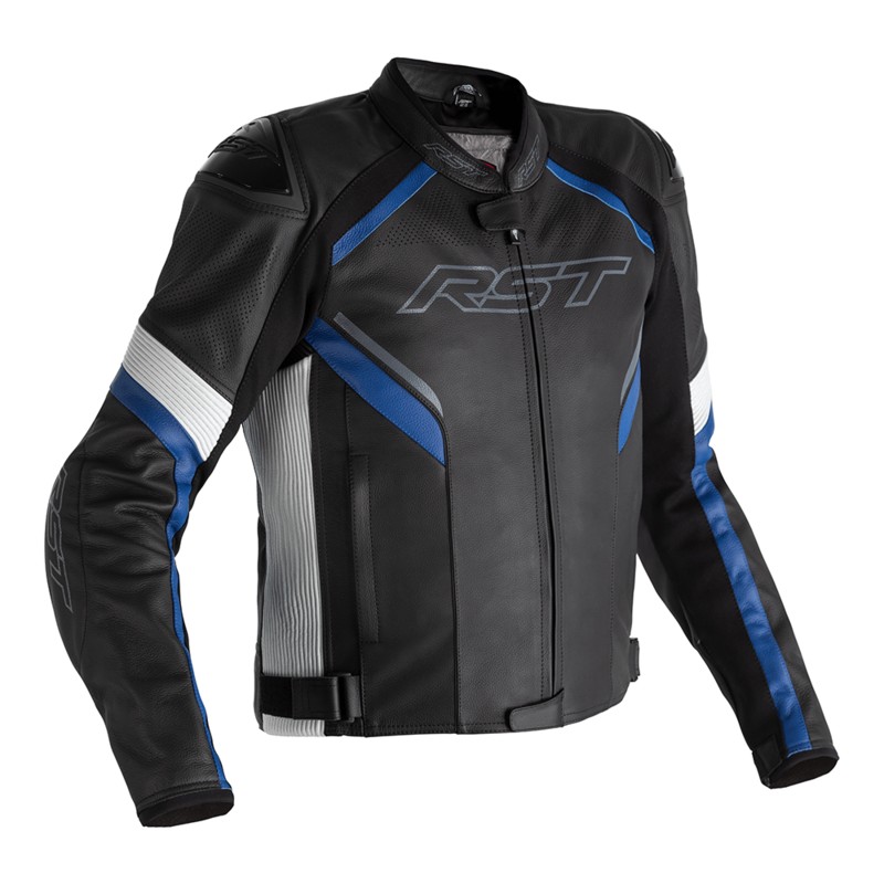 Chaqueta de Piel (Hombre) RST SABRE CE Azul, Talla EU56/XL