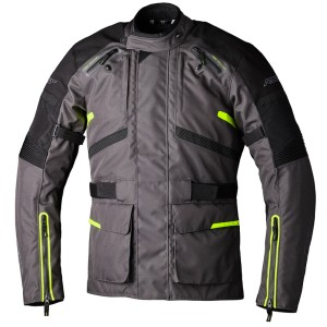 Chaqueta textil RST Endurance CE hombre - Grafito / Amarillo Flúor