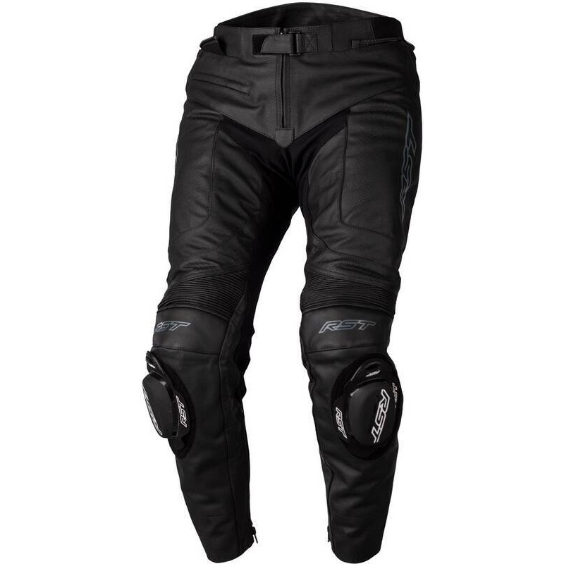Pantalón de Piel (Hombre) RST S-1 CE LL Negro, Talla EU40/S