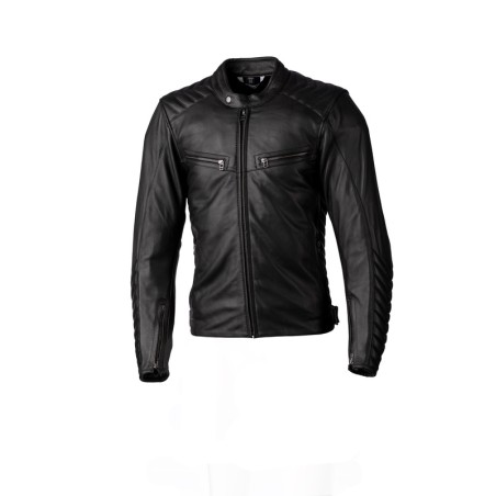 Chaqueta de Piel (Hombre) RST ROADSTER 3 CE Negro, Talla EU50/S