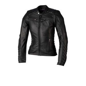 Chaqueta de Piel (Mujer) RST ROADSTER 3 CE Negro, Talla 8/XS