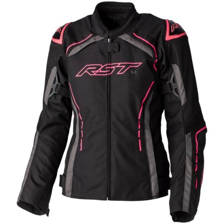 Chaqueta Textil (Mujer) RST S-1 CE Rosa Flúor, Talla 8/XS