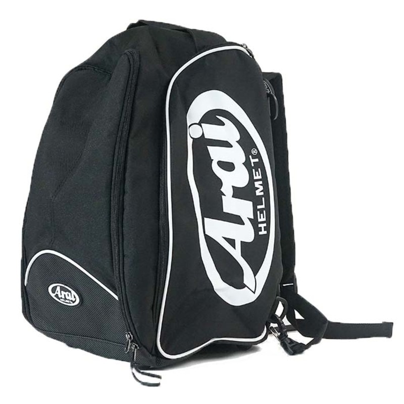 Mochila textil para cascos ARAI - Negro