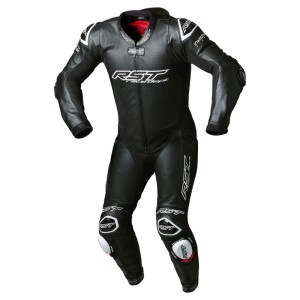 Mono de piel RST V4.1 Evo Kangaroo Airbag CE hombre - Negro